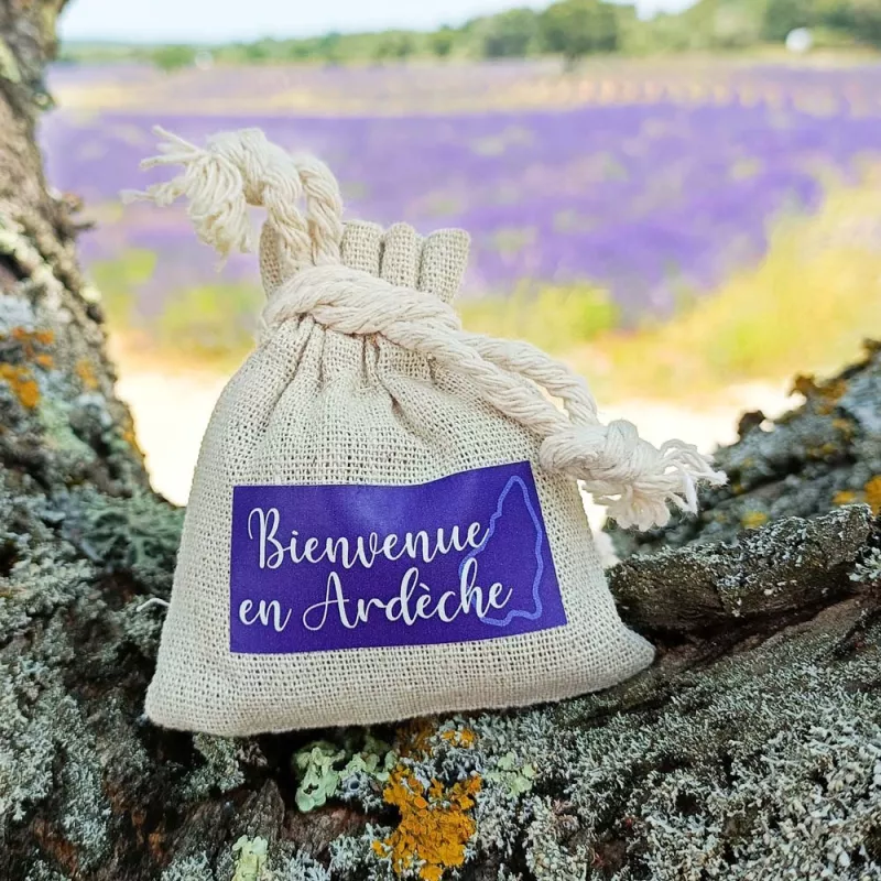 Sachet de Lavande Décor Bienvenue en Ardèche Boutique